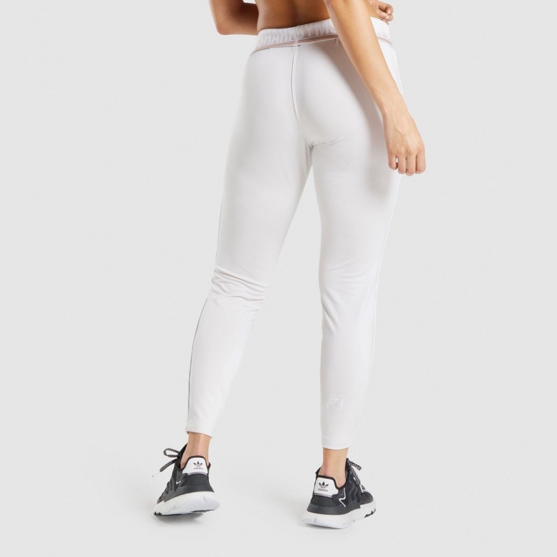 παντελονι jogger Gymshark Recess κρέμα | 032WMJBDR
