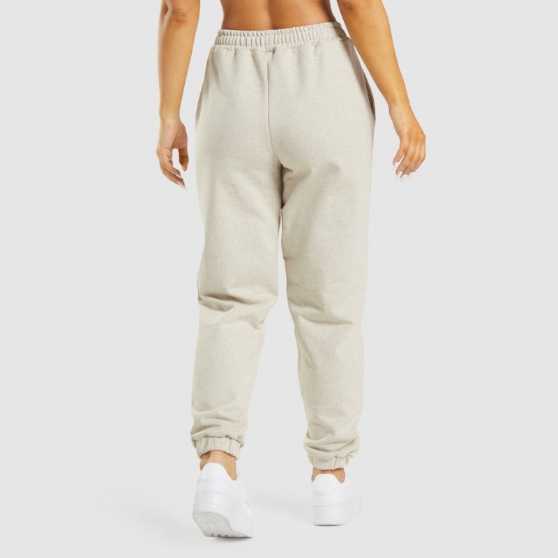 παντελονι jogger Gymshark Rest Day Sweats Μπεζ | 741AQBLJN