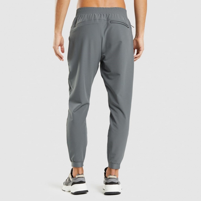 παντελονι jogger Gymshark Retake Woven Charcoal | 274VDLWCF