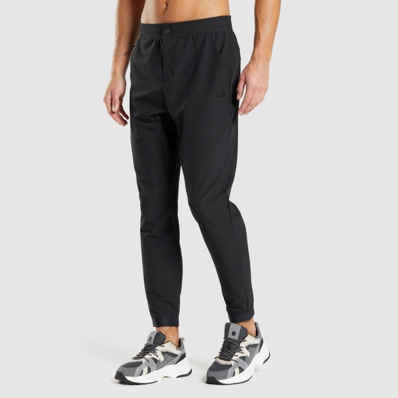 παντελονι jogger Gymshark Retake Woven μαυρα | 072LNSBDG