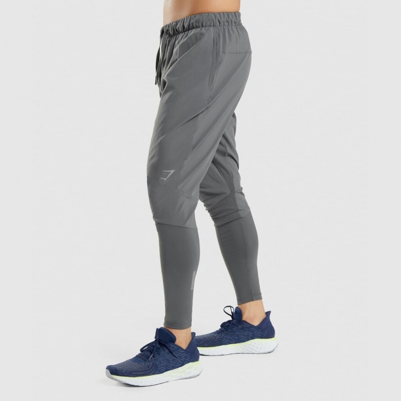 παντελονι jogger Gymshark Speed Charcoal | 630CQWYTS