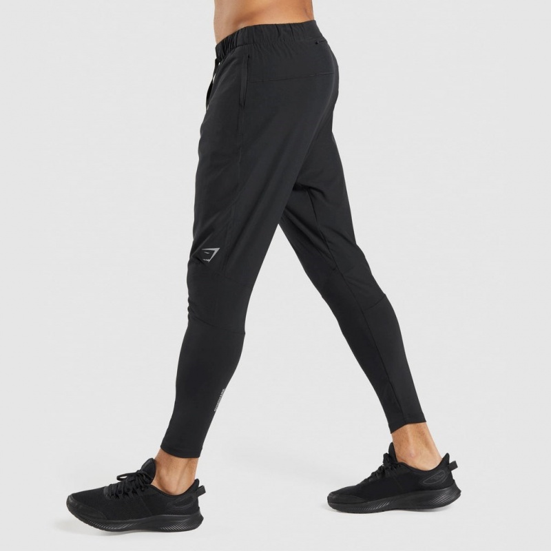 παντελονι jogger Gymshark Speed μαυρα | 765TKRMON