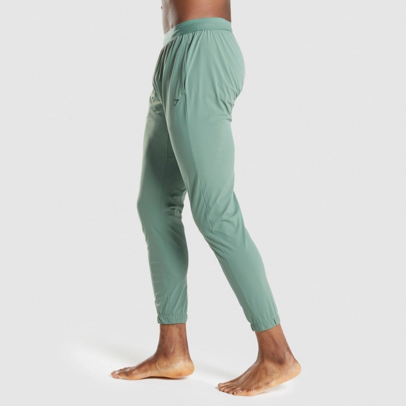 παντελονι jogger Gymshark Studio πρασινο | 917ZUBCMG