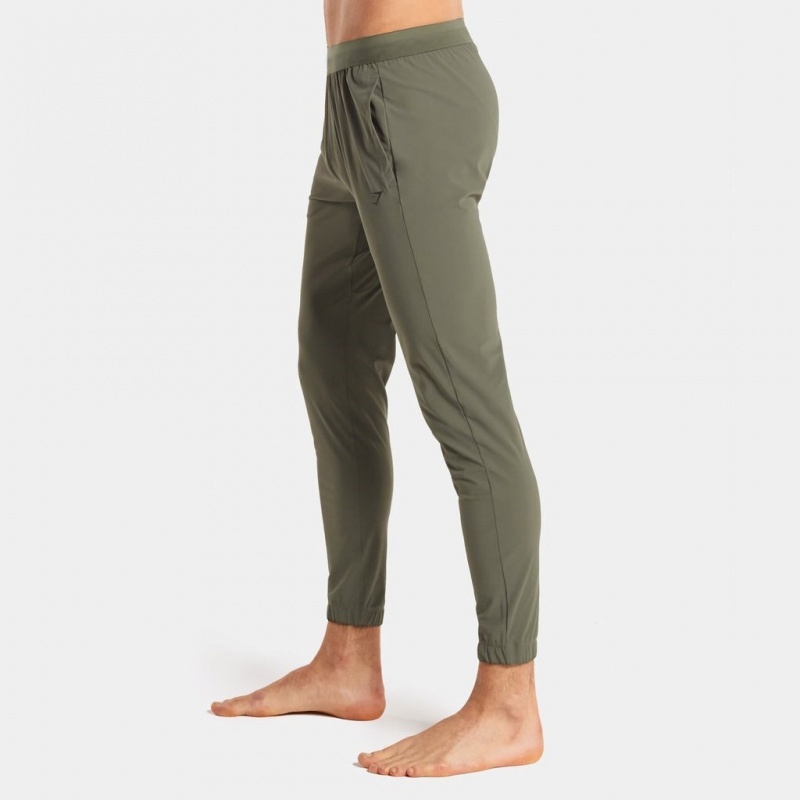 παντελονι jogger Gymshark Studio πρασινο | 972NECKFD