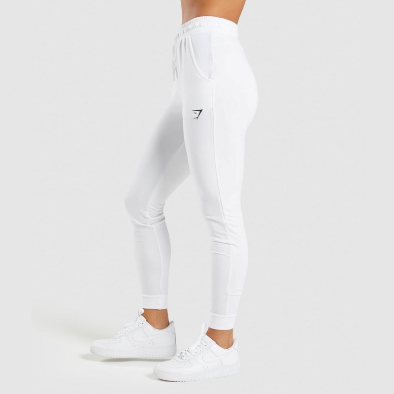 παντελονι jogger Gymshark Αθλητικά Pippa ασπρα | 963RVIXUT