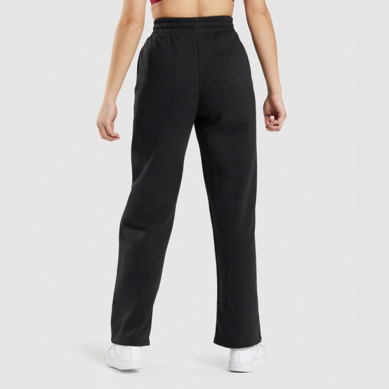 παντελονι jogger Gymshark Αθλητικά Ευθεία Leg μαυρα | 859JWSXFG