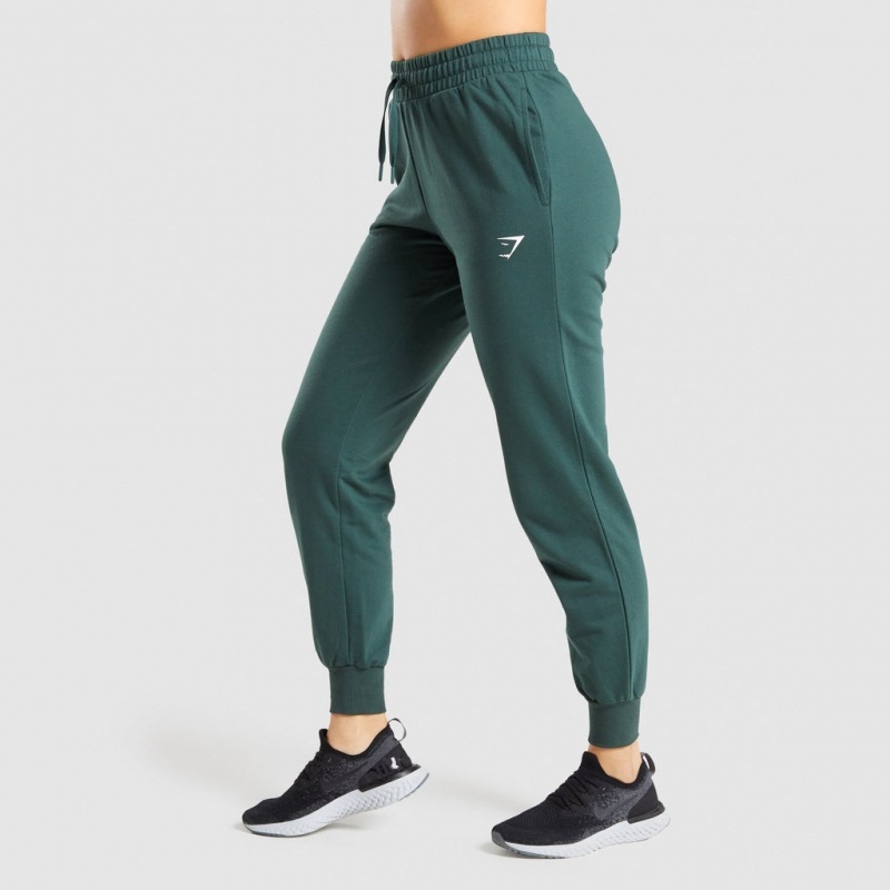 παντελονι jogger Gymshark Αθλητικά σκούρο πρασινο | 689WZHNBE
