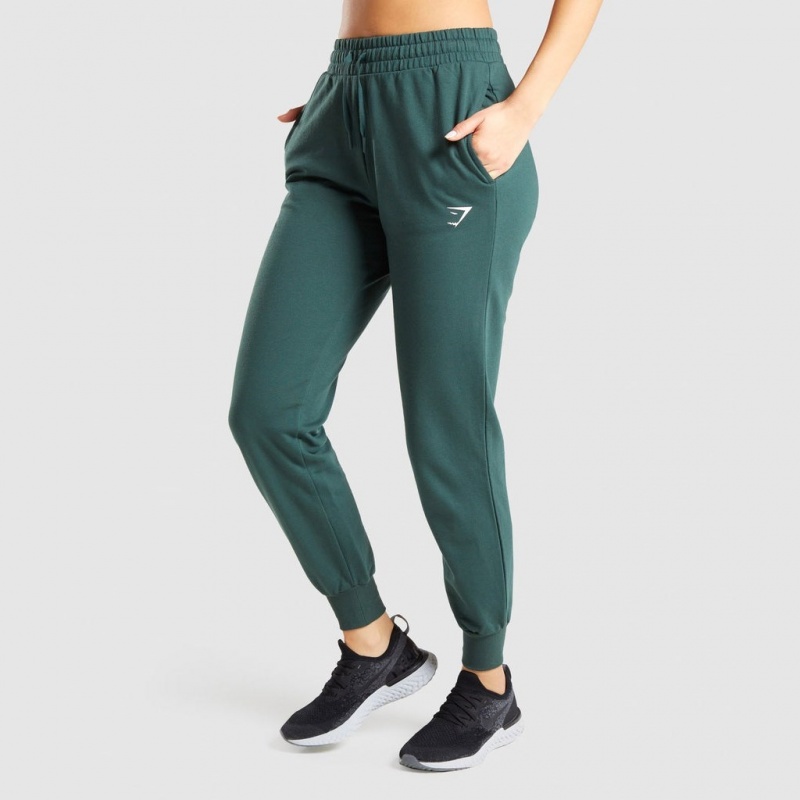 παντελονι jogger Gymshark Αθλητικά σκούρο πρασινο | 689WZHNBE