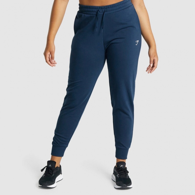 παντελονι jogger Gymshark Αθλητικά σκουρο μπλε | 896KHVIRP